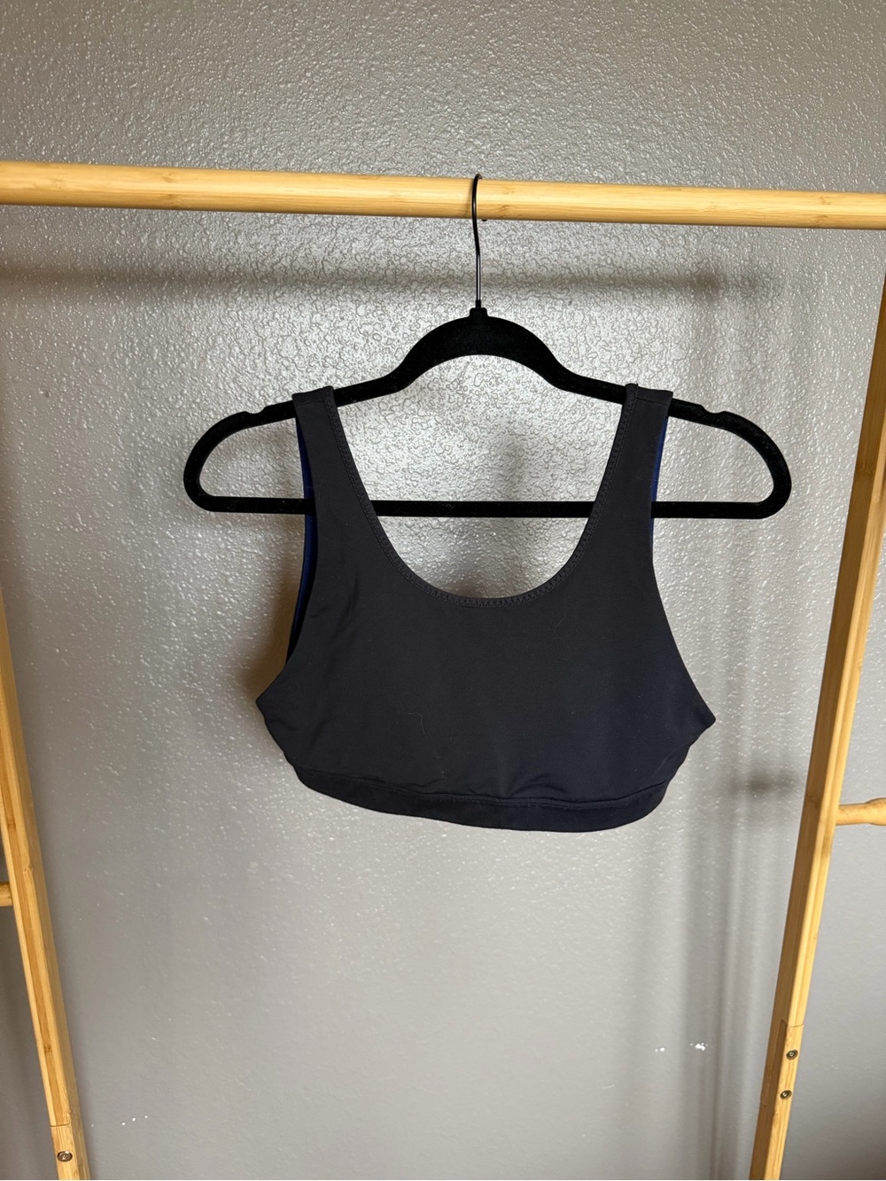lululemon Black Seamless Scoop-Back Bralette